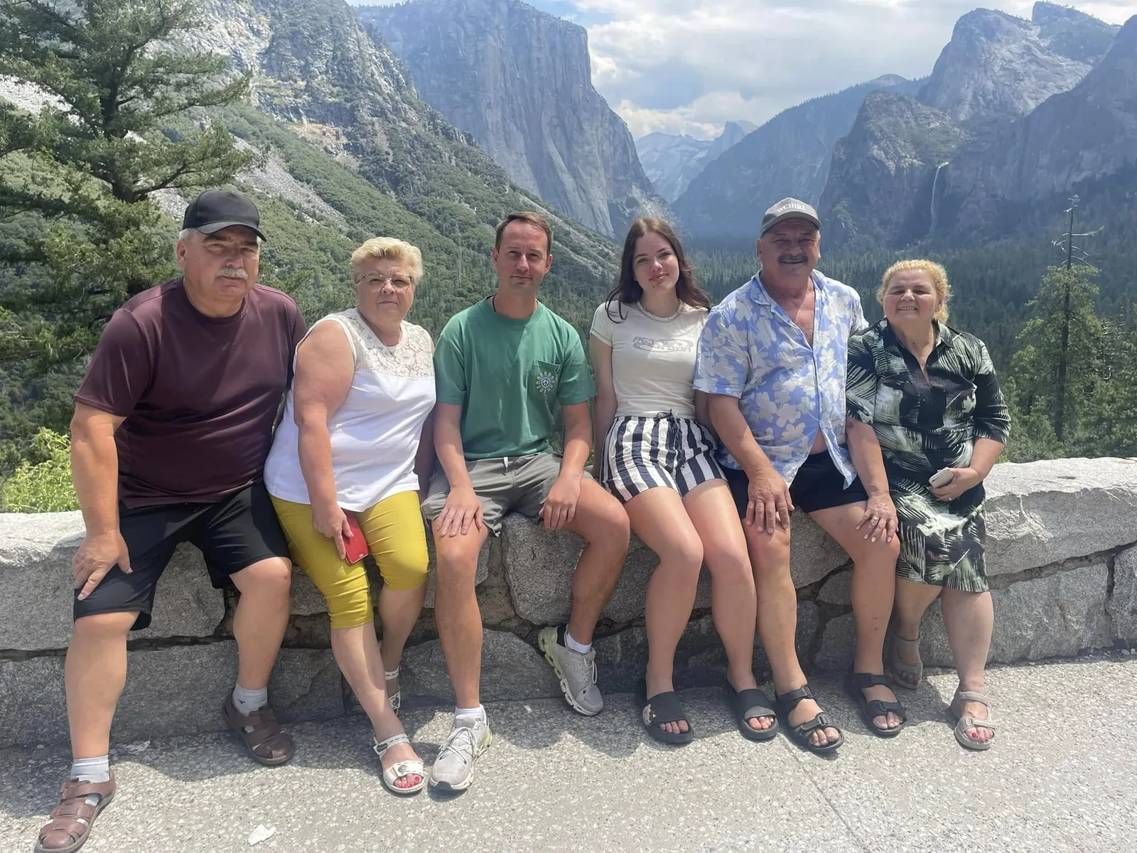 Yosemite National Park - Half Dome i El Capitan